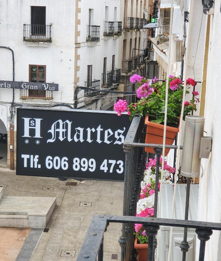 Hostal Martes Caceres Plaza Mayor - Tercer Piso Sin Ascensor 외부 사진