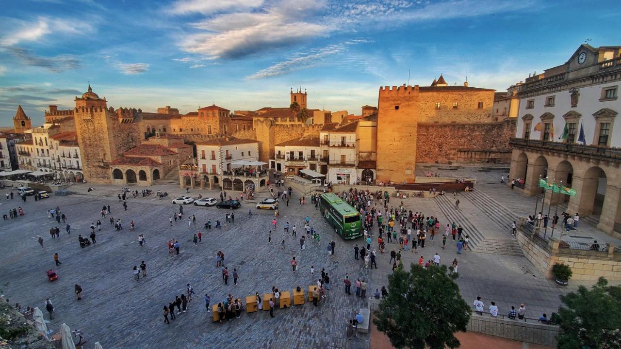 Hostal Martes Caceres Plaza Mayor - Tercer Piso Sin Ascensor 외부 사진